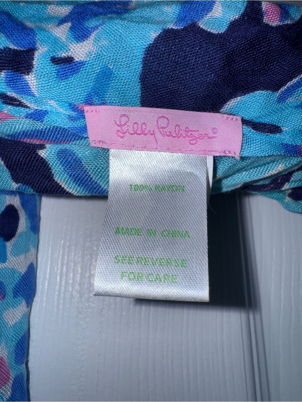 Lilly Pulitzer Infinity Scarf! - Picture 4 of 4